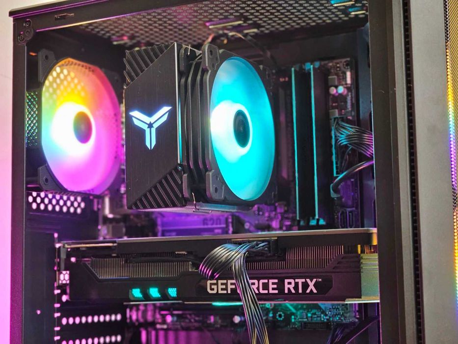 RTX 5060/Ryzen 7-5700X/RAM 32GB/SSD 1TB/Чисто Нов+Гаранция!