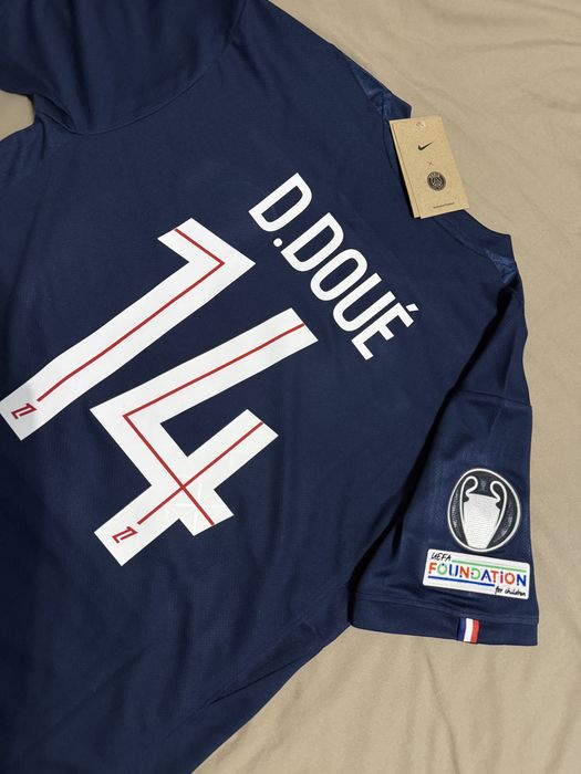 Tricou Doue PSG badge ucl