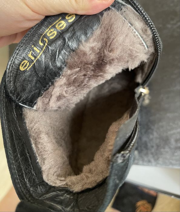 Зимние полусапоги