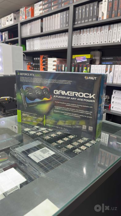 !Видеокарта от Palit - GameRock RTX5090 32GB