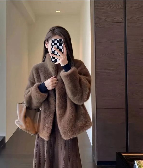 Эко шуба зимний