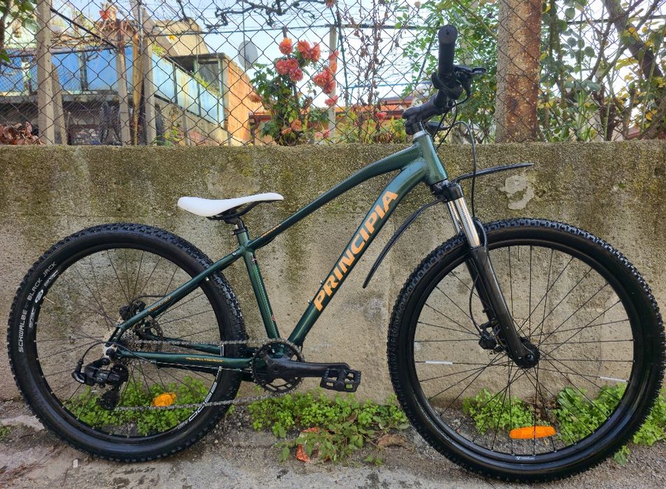 Алуминиев 27.5 цола XS размер 1x7 скорости Хидравлични дискови Princip