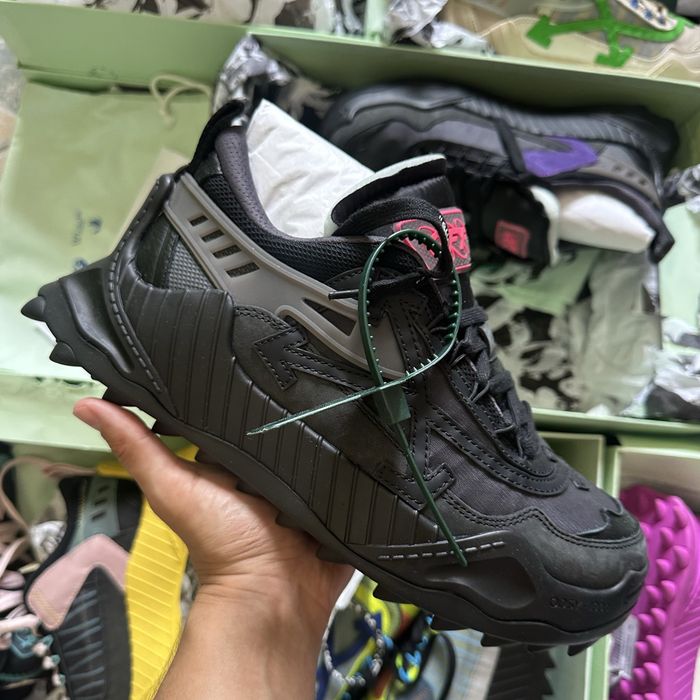 Pantofi Sport Off-White Odsy-1000 Fuchisa Black - Negru 100% originali