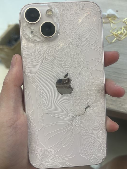 Айфон 13 розовый 128 гб