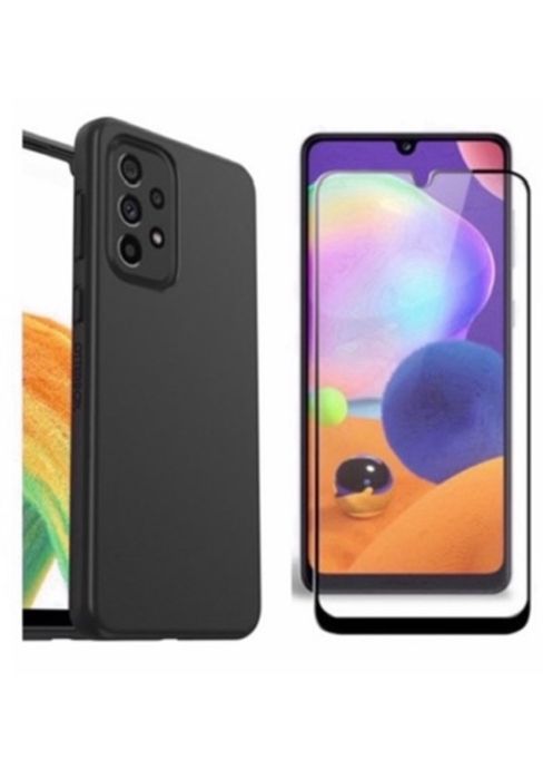 Samsung A71/A51/A52/A72/A73 Husa Silicon Air Safe + Folie Sticla