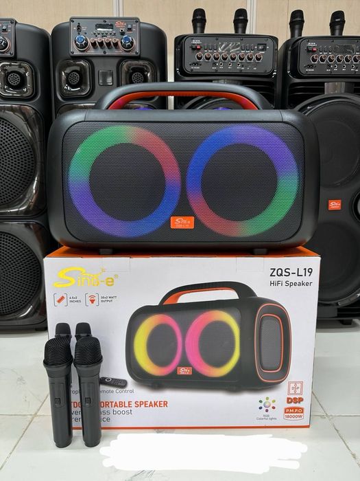 ZQS-L19 Калонка сотилади aux, bluts, fleshka, usb холати янги