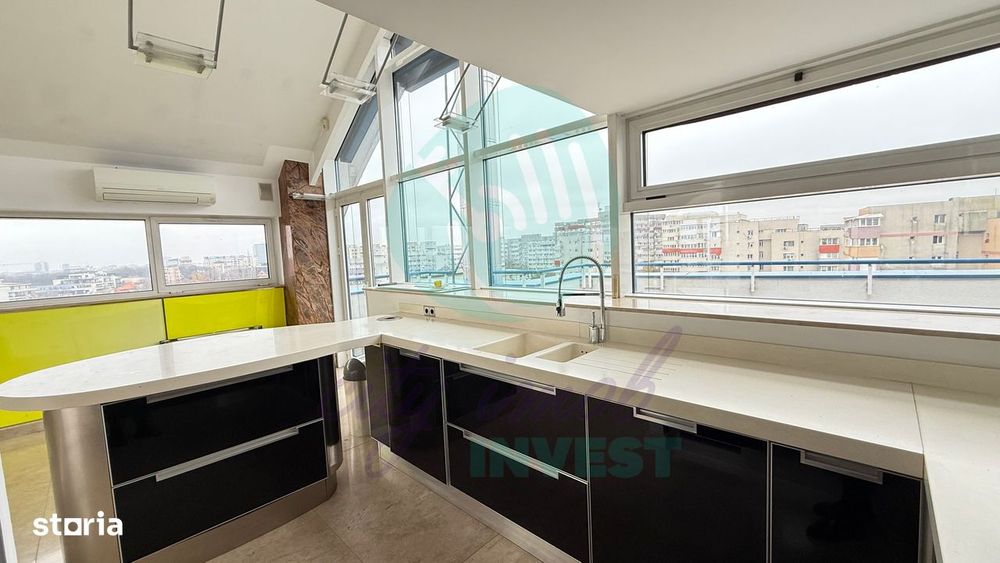 Penthouse Unic cu Terase de 100 mp