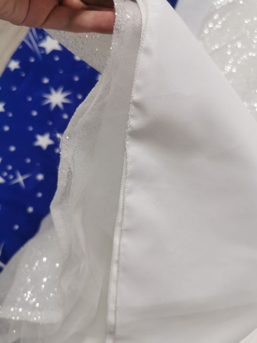 Rochie de mireasa superba, noua, glitter, S-M