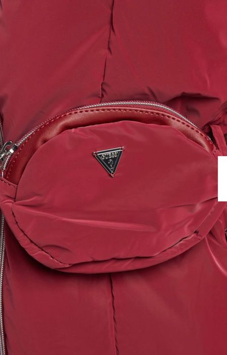 Дамско непромокаемо яке Guess Bella - бордо и маслинено