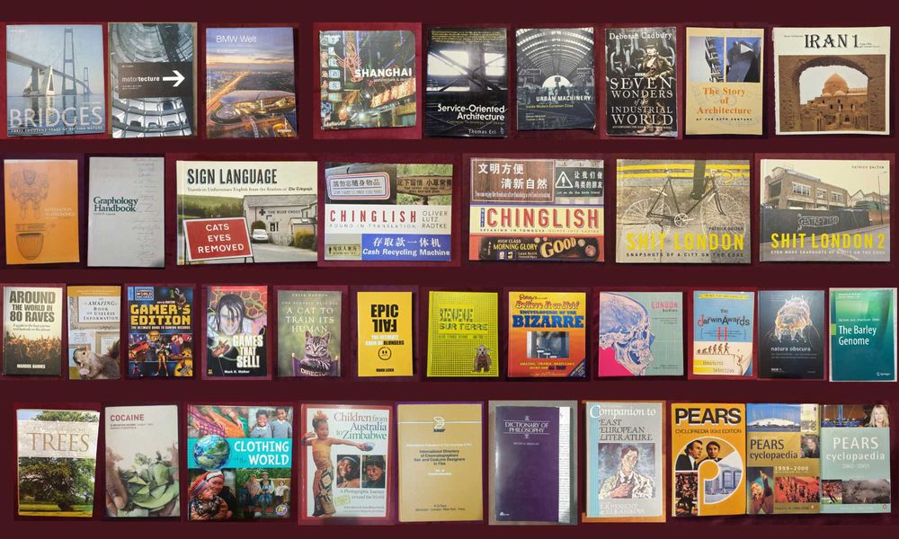 Архитектура, ергономия, графология, природа, наука - 36 книги