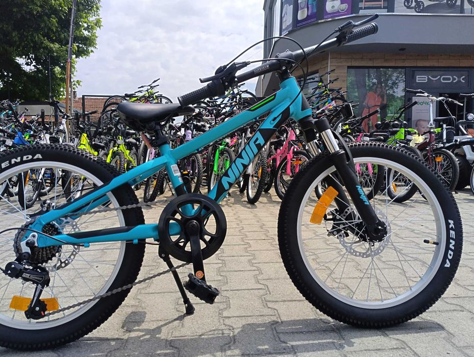 BG Алуминиев велосипед 20" NINJA син