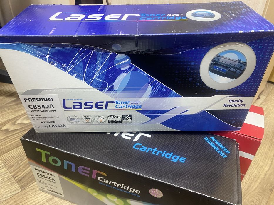 новые картриджи модели разные