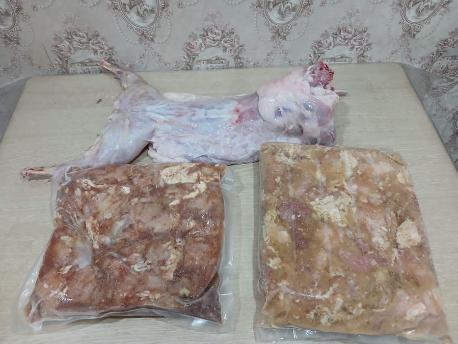 Мясо свежего кролика