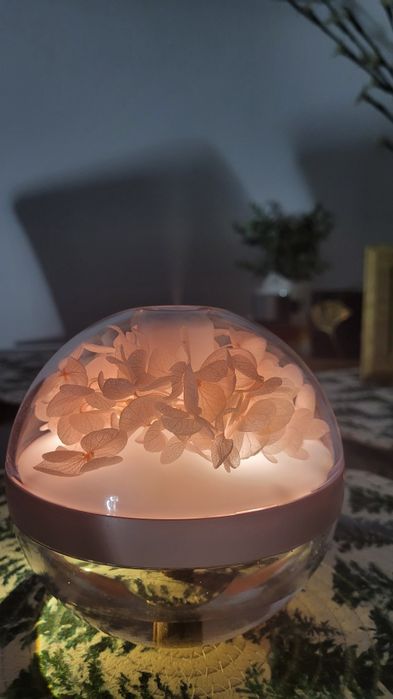 Umidificator Aromatherapy decorativ cu flori