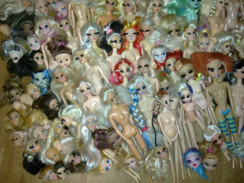 Мешки с куклами. Налетай