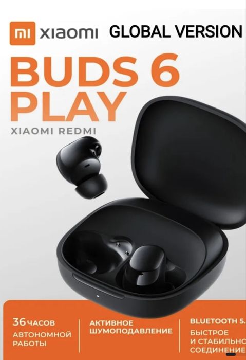 Original Redmi Buds 6 Play sotiladi.