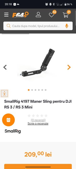 Gimbal  DJI Ronin RS 3 Mini + Smallrig 4197