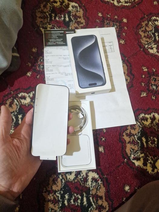 Iphone 15 Pro. 512 GB Emkost 89% Umuman qrchilgan joyi yoʻq
