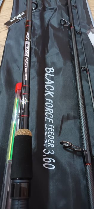 SET 2 Feedere FL BLACK FORCE 3.60 Actiune 60-180g