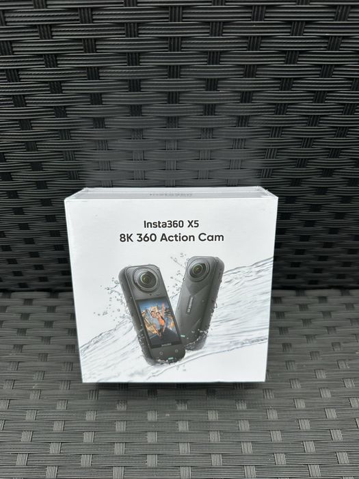ЧИСТО НОВА Insta360 X5 спортна екшън камера