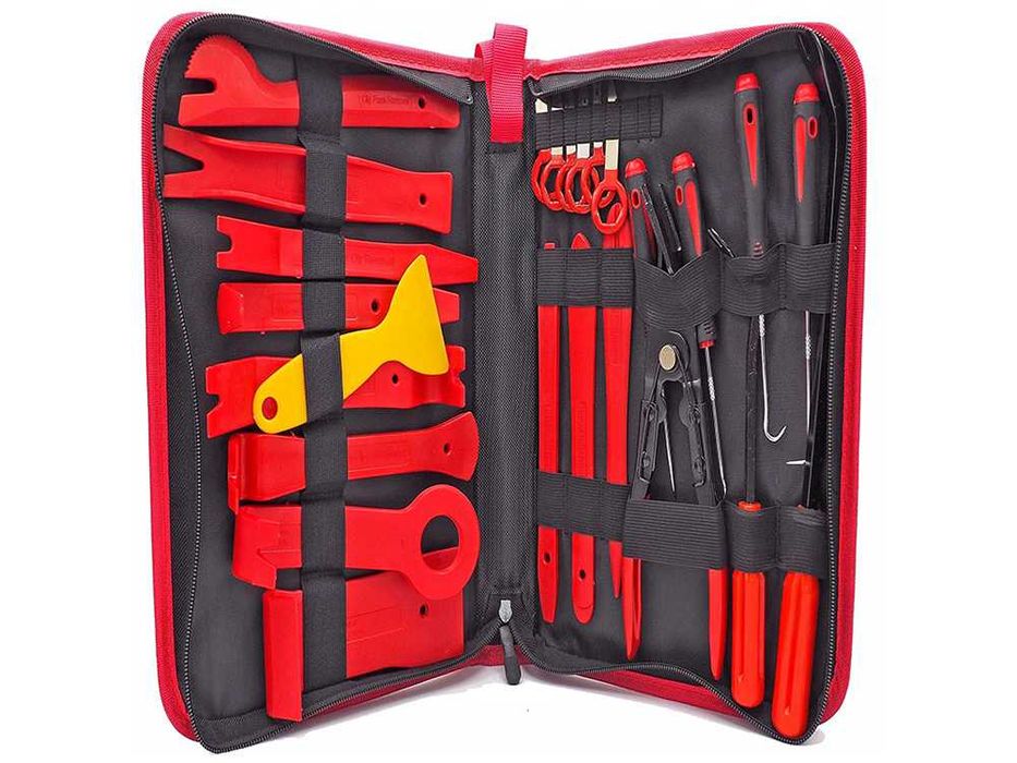 Инструменти за демонтаж на автотапицерии, панели, радио 40 бр., XTROBB