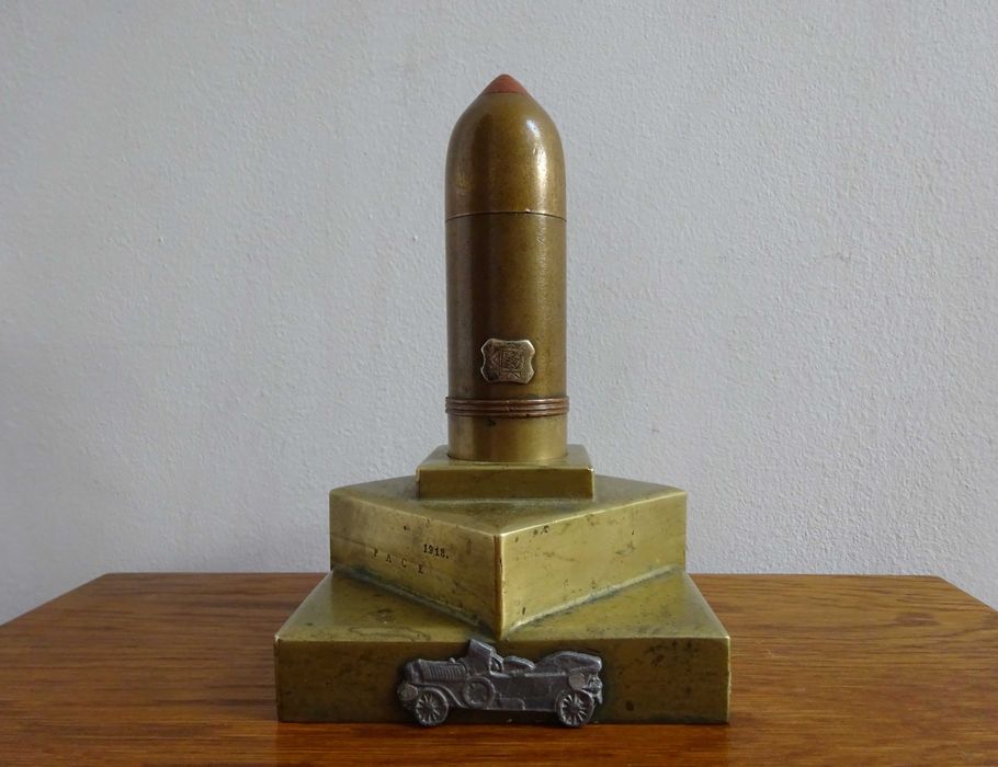 Bricheta militara, Primul Razboi Mondial, din alama pe benzina -UNICAT