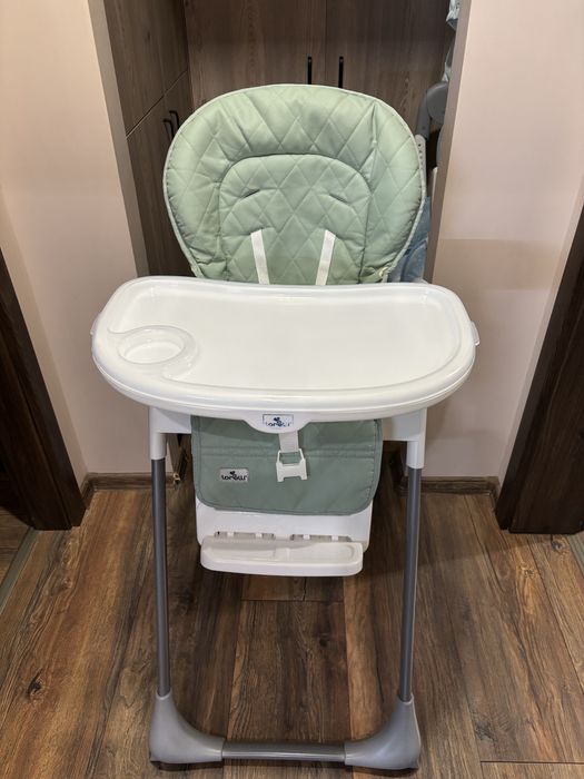 LORELLI Стол за хранене CRYSPI green