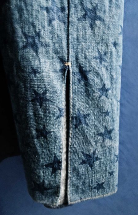 Стильный, длинный джинсовый сарафан