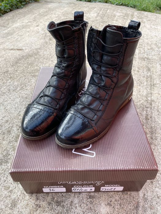 Боти естествена кожа, 36 номер