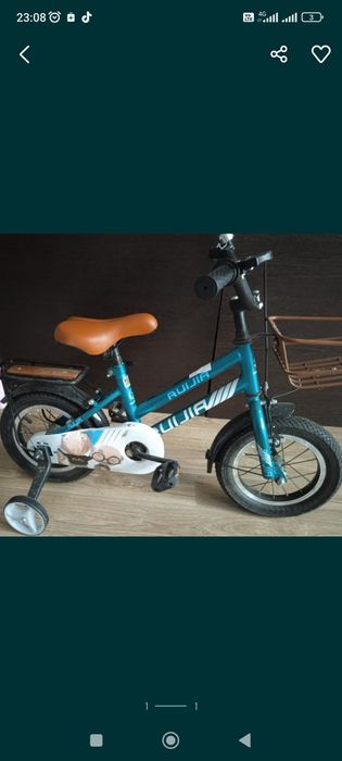 Детский велосипед с род.ручкой