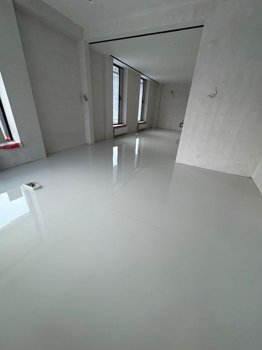 Полимерный пол, эпоксидная краска