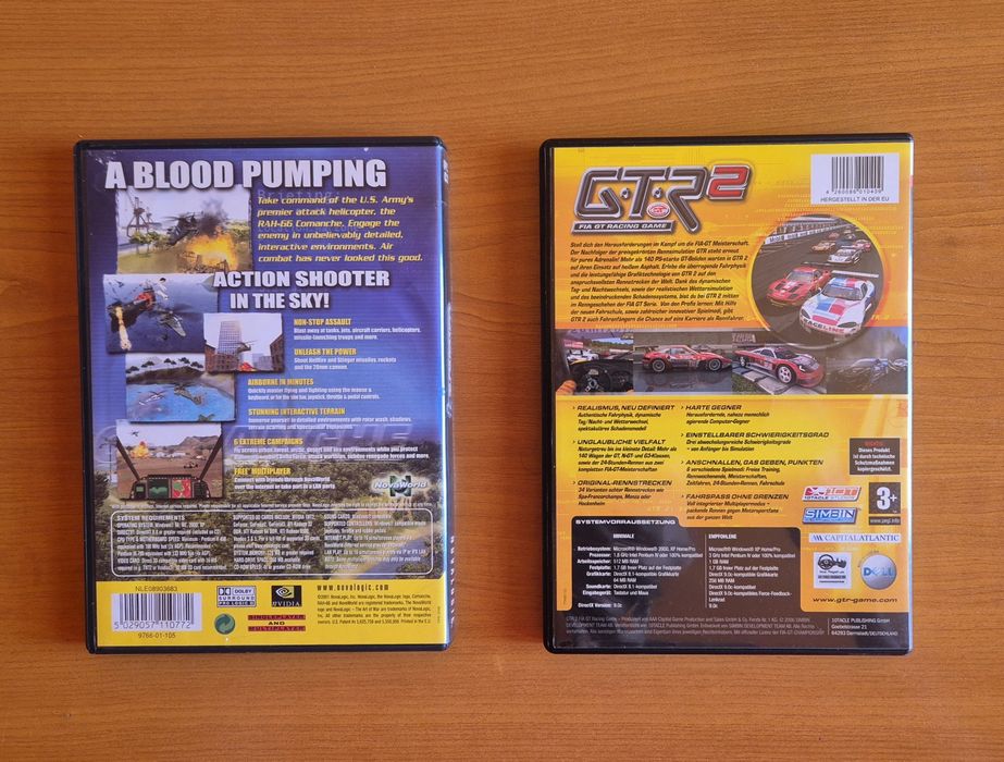 Jocuri Retro Colectie PC Comanche, Delta Force, GTR, Red Alert
