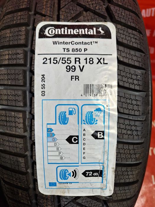 Anvelope de IARNA - 215/55/18 - CONTINENTAL - NOI - DOT 2019 !
