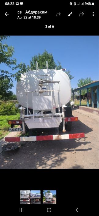 Shacman 15 kub vodovoz