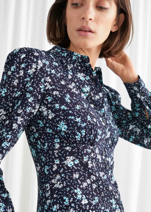 &Other stories Риза флорален принт