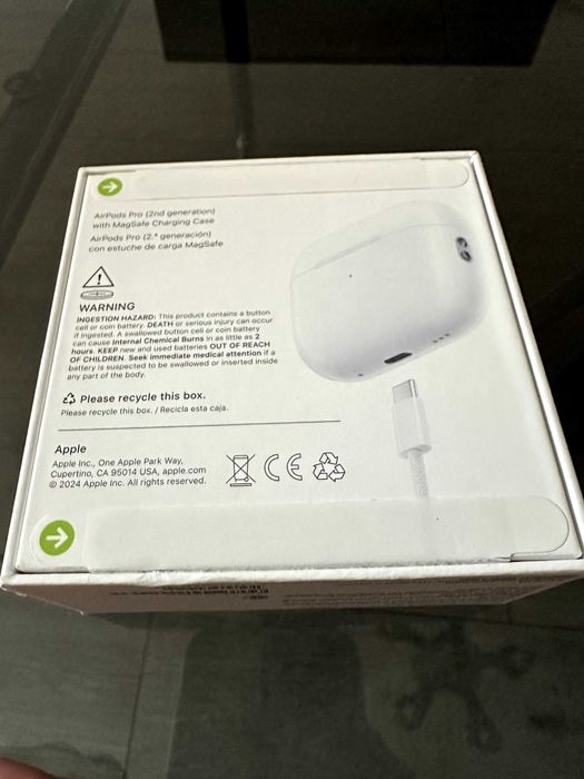 Airpods Pro 2nd Gen USB-C оригинални с Аpple Care + до Ноември 2027