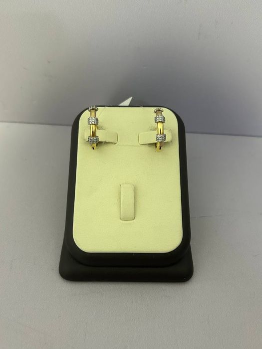 Золотые серьги Конго, 585 / СА71944