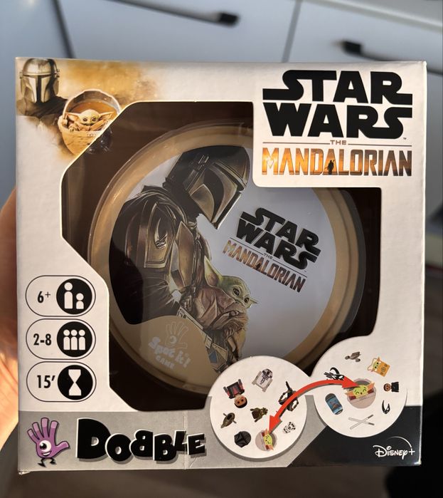 Настолна игра Dobble: Star Wars Mandalorian