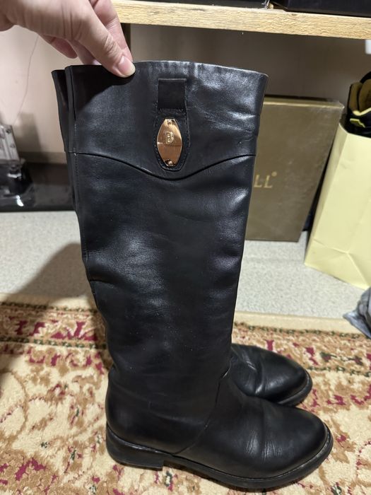 Сапоги кожаные осень весна