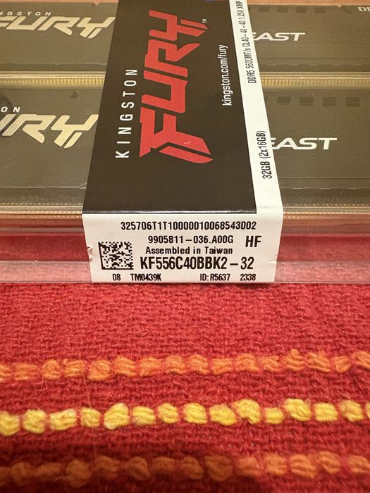 DDR5 32GB Kingston Fury Beast 5600MHz – SIGILATE