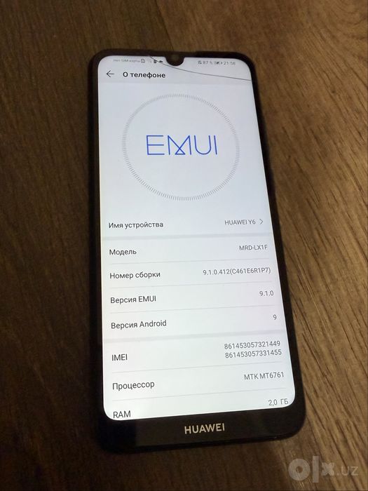 Huawei y6 yaxshi xolatda