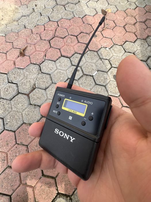 Kit Lavaliera/microfon Sony UTX-B40 URX-P40 interviuri/podcast/etc