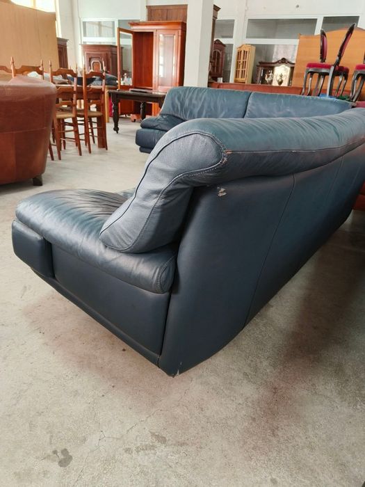 Дивани двойка и тройка от естествена кожа