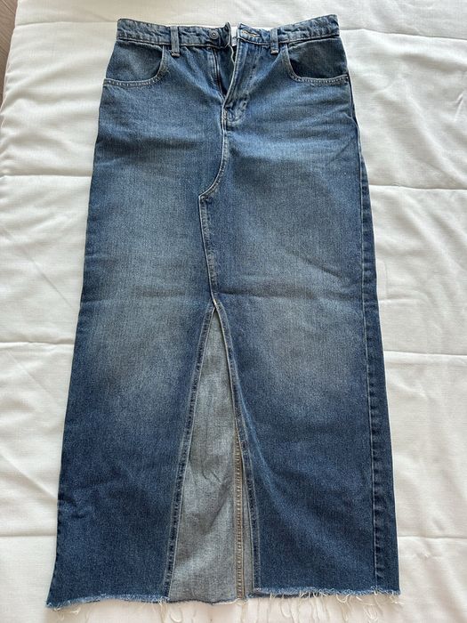 Джинсова юбка zara