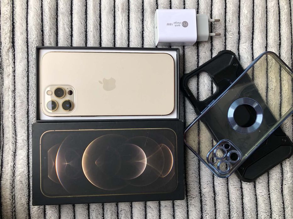 Възможен бартер/Iphone 12 pro max- Gold 128GB
