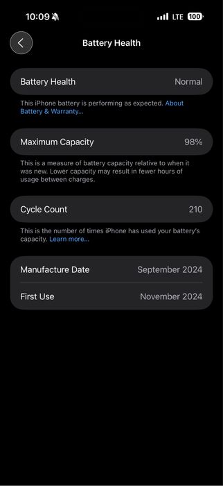 Продавам iphone 16 pro max 256gb black