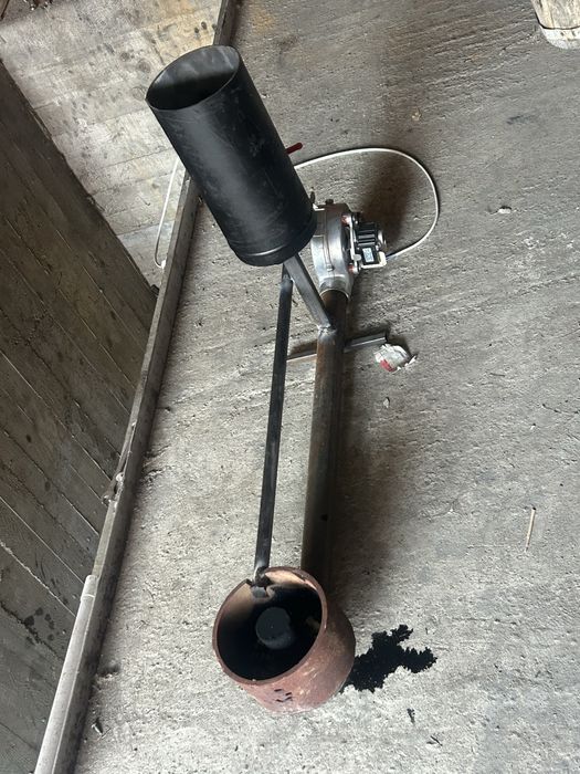 Arzator ulei ars cu ventilator