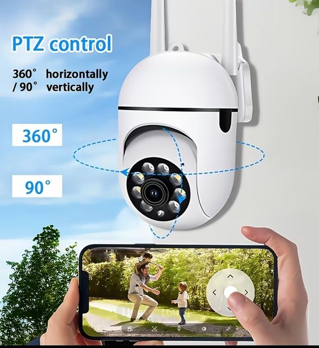 Wi-fi смарт камера 1080p