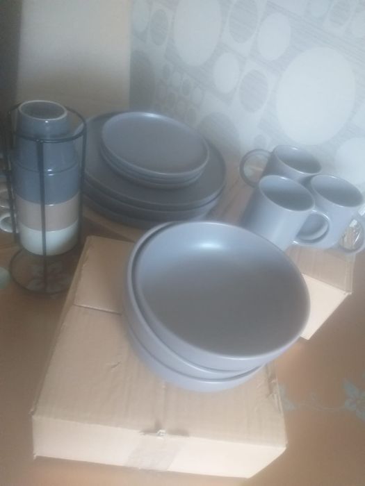 Посуда керамика столовый набор