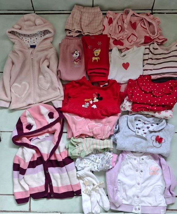 Lot hainute fetiță +încălțăminte